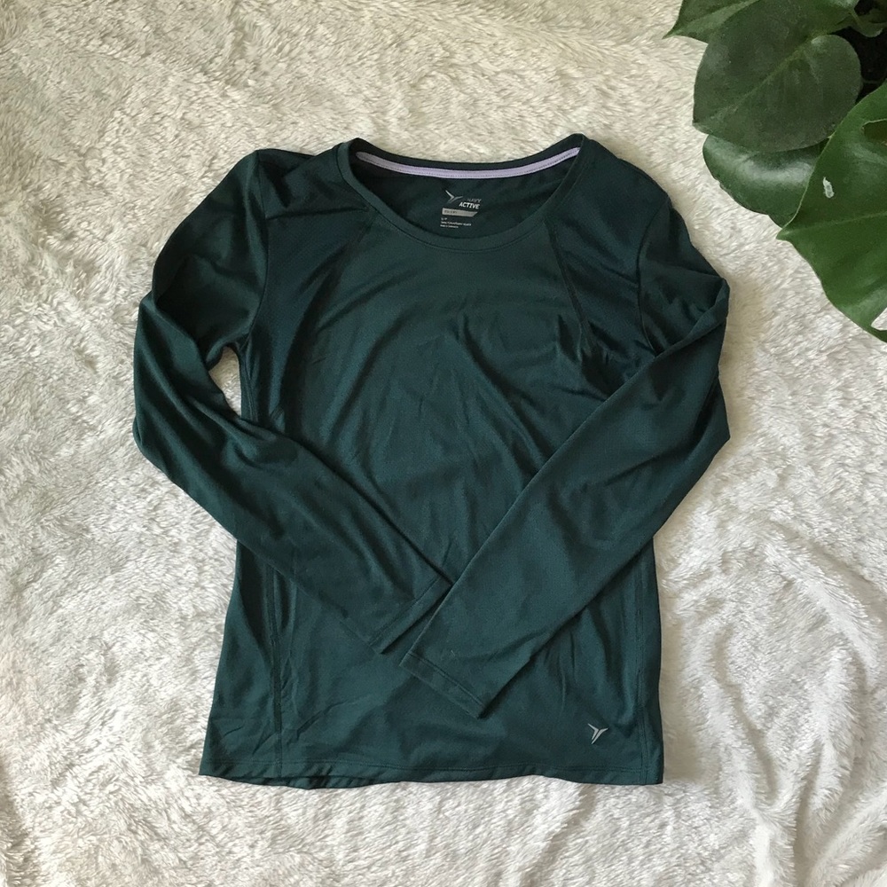 Old Navy Active Green Long Sleeve Small